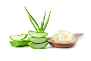 Aloe for acne